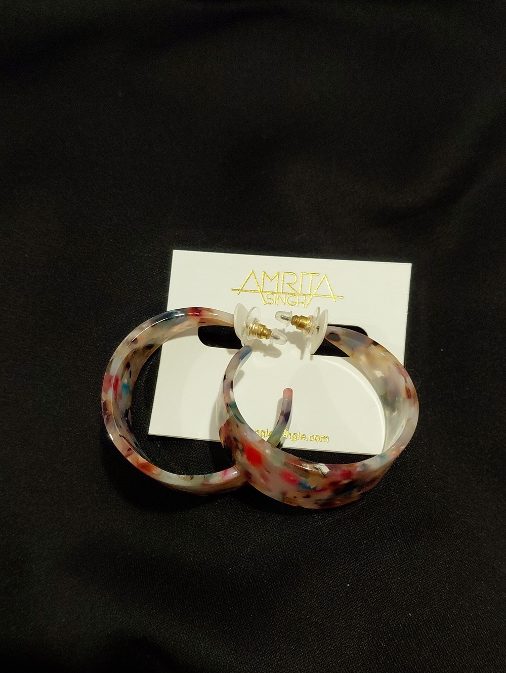 AMRITA SINGH HOOP EARRINGS
